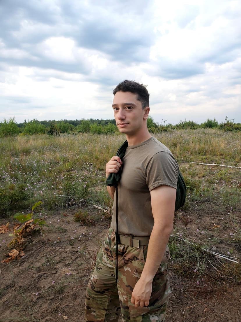 David Piegaro in the New Jersey Army National Guard